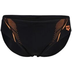 Arena Performance Graphic Zwemslip Heren - Zwart/Nespola -Zwemuitrusting arena performance mens graphic swim briefs black nespola 3 1364138