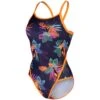 Arena Performance Toucan Super Fly Back Badpak Dames - Nespola/Navy Multi -Zwemuitrusting arena performance womens toucan super fly back swimsuit nespola navy multi 1 1364940