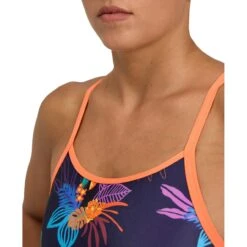 Arena Performance Toucan Super Fly Back Badpak Dames - Nespola/Navy Multi -Zwemuitrusting arena performance womens toucan super fly back swimsuit nespola navy multi 8 1364947