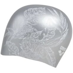 Arena Sirene Badmuts Dames - Cecilia Silver -Zwemuitrusting arena sirene womens swim cap cecilia silver 7 977257