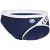 Arena Icons Solid Zwemslip Heren - Navy-White -Zwemuitrusting arena solid icons swim briefs navy white 1 1250957