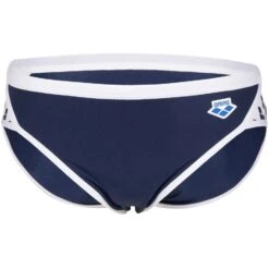 Arena Icons Solid Zwemslip Heren - Navy-White -Zwemuitrusting arena solid icons swim briefs navy white 3 1250959