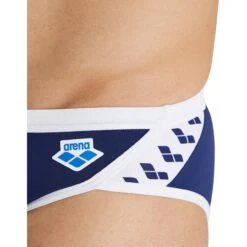 Arena Icons Solid Zwemslip Heren - Navy-White -Zwemuitrusting arena solid icons swim briefs navy white 8 1250964