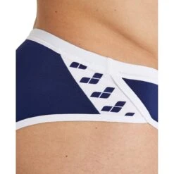 Arena Icons Solid Zwemslip Heren - Navy-White -Zwemuitrusting arena solid icons swim briefs navy white 9 1250965