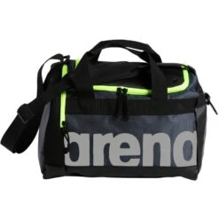 Arena Spiky III 25L Sporttas - Navy-Neon Yellow -Zwemuitrusting arena spiky iii 25l duffle bag navy neon yellow 3 1251882