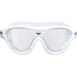 Arena The One Mask Zwembril Kinderen - Transparant - Wit-Lightblue -Zwemuitrusting arena the one mask jr junior swimming goggles clear white lightblue 2 977468