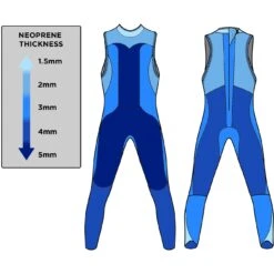 Blueseventy Reaction Sleeveless Wetsuit - Black -Zwemuitrusting blueseventy reaction sleeveless wetsuit black 6 1204783