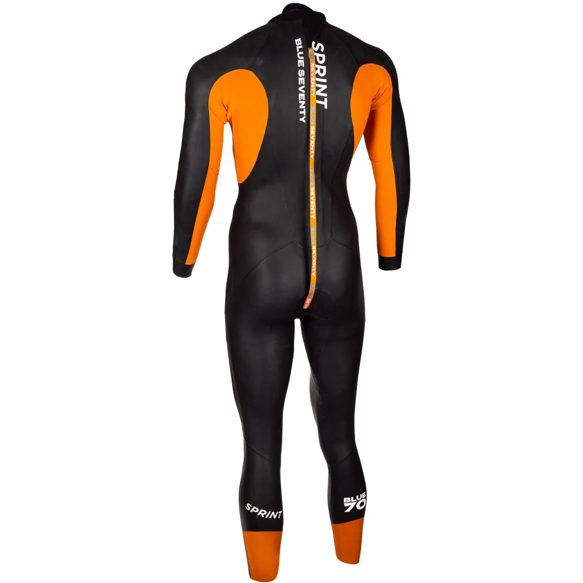 Blueseventy Sprint Wetsuit - Zwart/oranje 5 Blueseventy Sprint Wetsuit - Zwart/oranje - Afbeelding 3