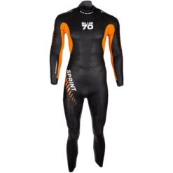 Blueseventy Sprint Wetsuit - Zwart/oranje 16 Blueseventy Sprint Wetsuit - Zwart/oranje -Zwemuitrusting blueseventy sprint wetsuit black orange 2 1427782