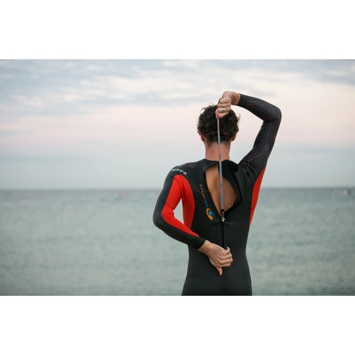 Blueseventy Sprint Wetsuit - Zwart/oranje 10 Blueseventy Sprint Wetsuit - Zwart/oranje - Afbeelding 8