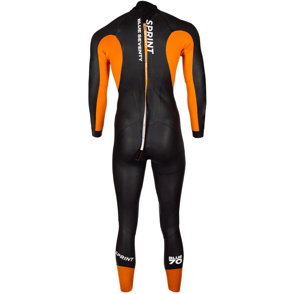 Blueseventy Sprint Wetsuit - Zwart/oranje 7 Blueseventy Sprint Wetsuit - Zwart/oranje - Afbeelding 5
