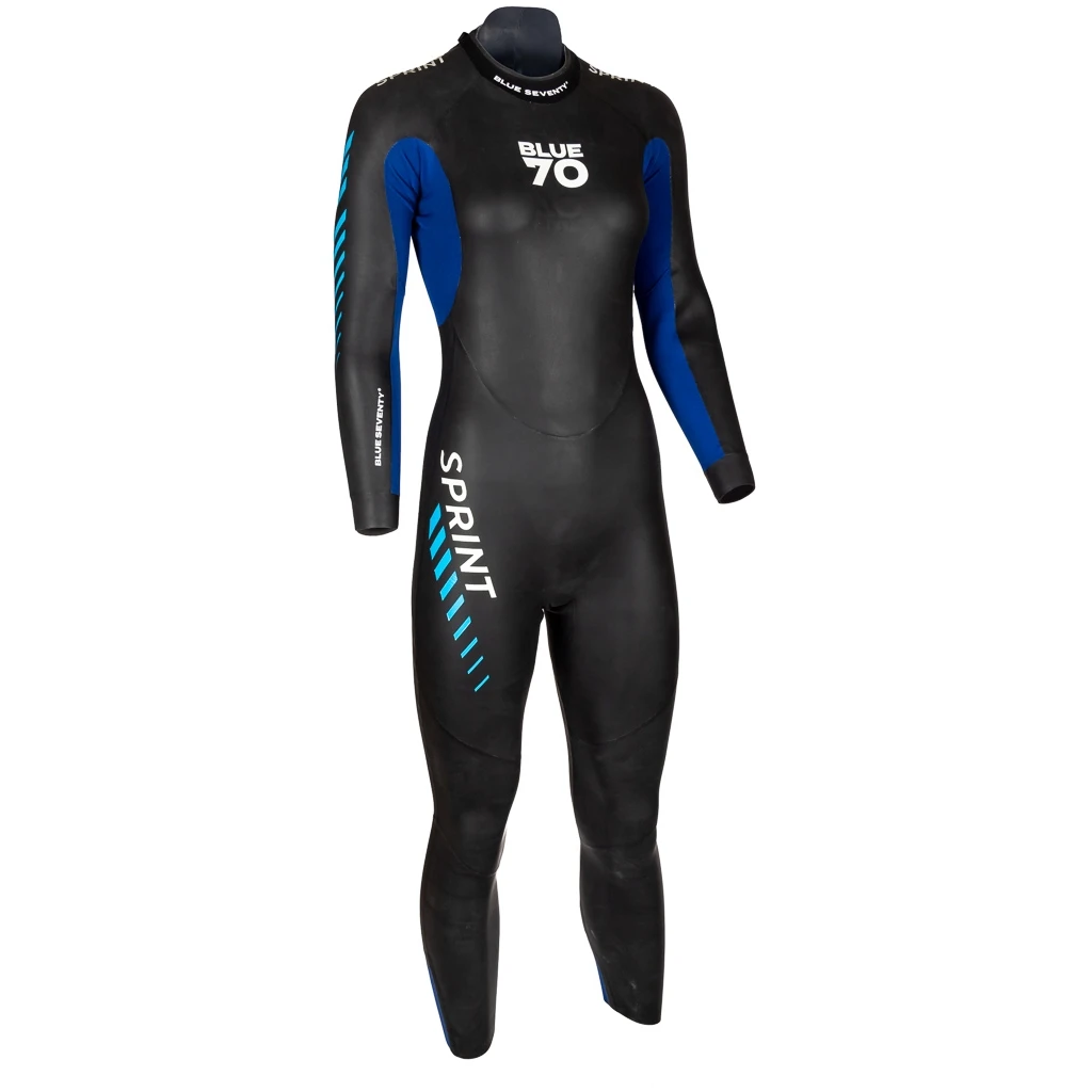 Blueseventy Sprint Dames Wetsuit - Zwart/blauw 3 Blueseventy Sprint Dames Wetsuit - Zwart/blauw