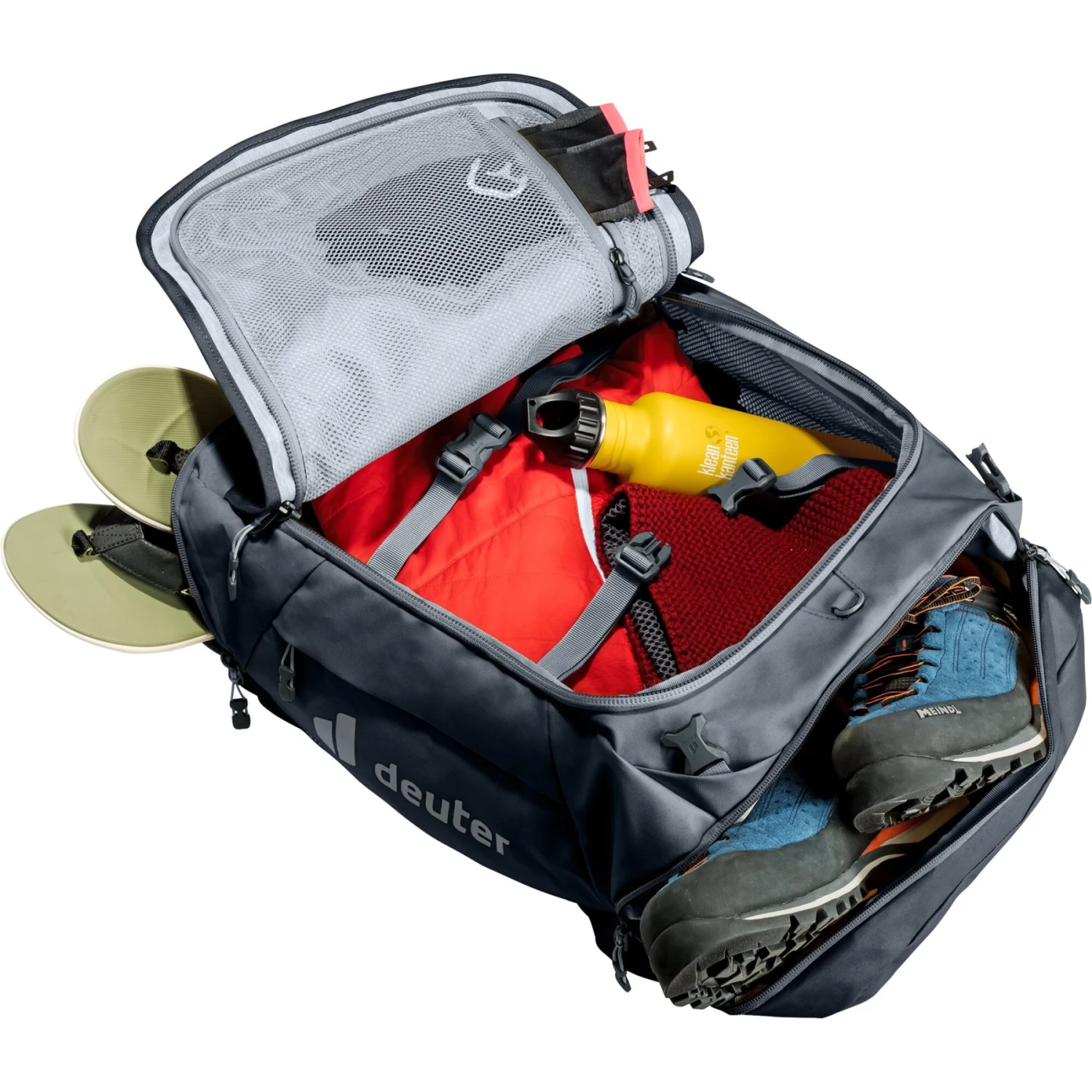 Deuter AViANT Duffel Pro 40 Sporttas - Zwart 10 Deuter AViANT Duffel Pro 40 Sporttas - Zwart - Afbeelding 8