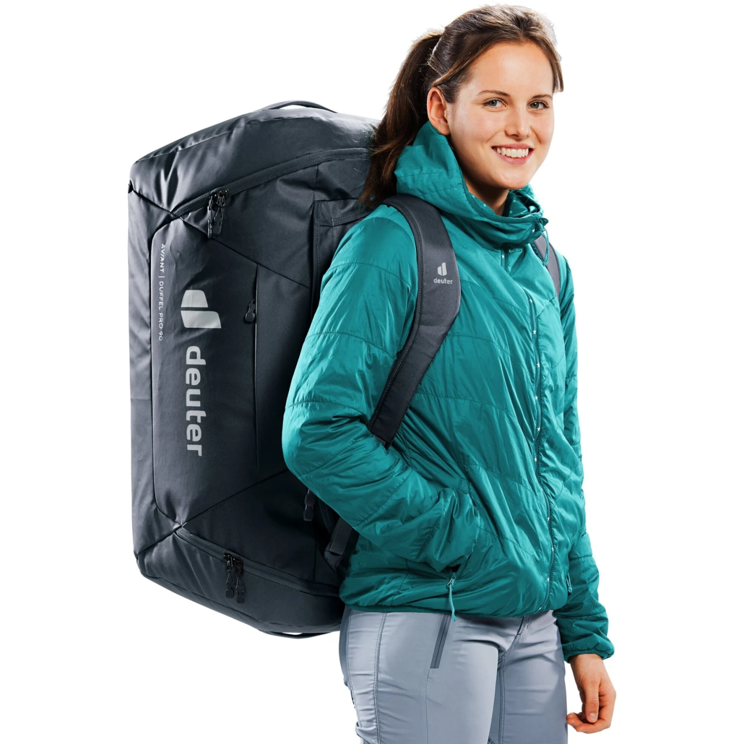 Deuter AViANT Duffel Pro 90 Sporttas - Zwart 5 Deuter AViANT Duffel Pro 90 Sporttas - Zwart - Afbeelding 3