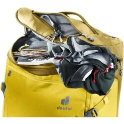 Deuter AViANT Duffel Pro Movo 90 Trolley - Corn-turmeric -Zwemuitrusting deuter aviant duffel pro movo 90 trolley corn turmeric 13 1534832