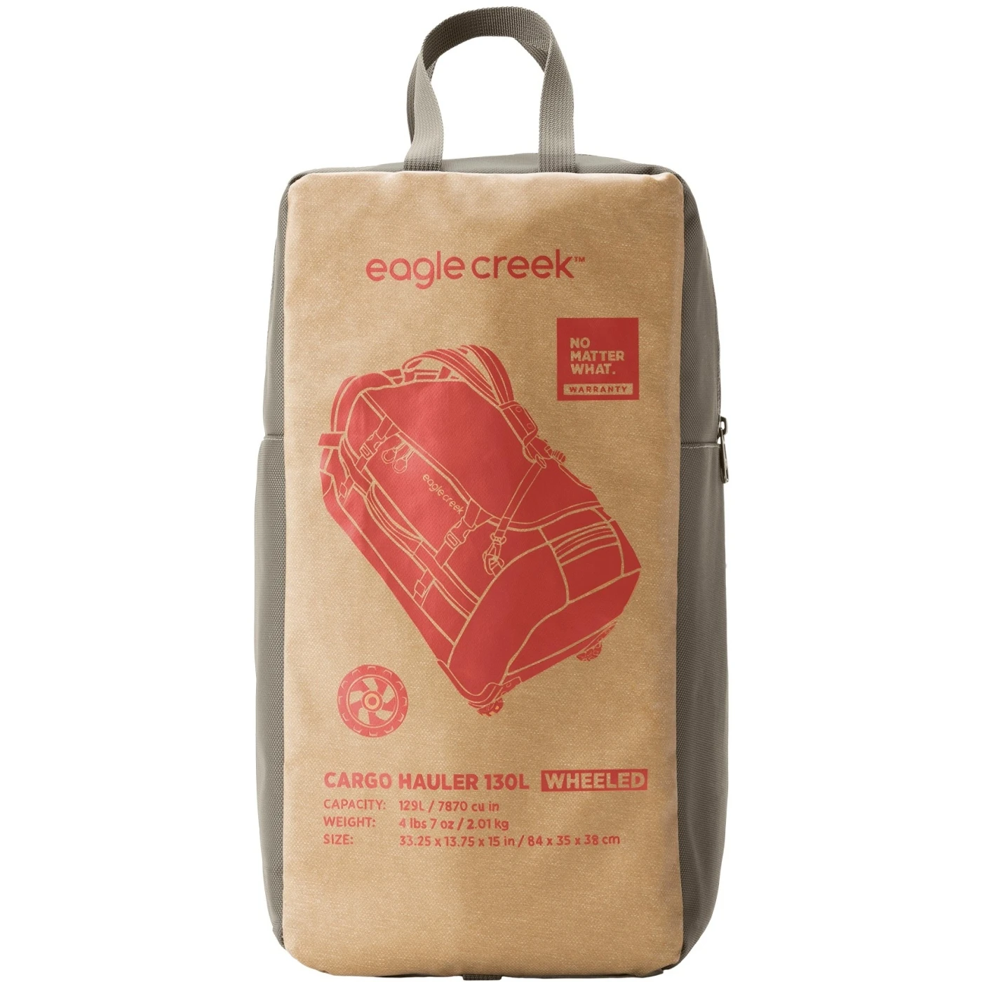 Eagle Creek Cargo Hauler Wheeled Duffel - Reisetas - 130 L - Safari Brown 8 Eagle Creek Cargo Hauler Wheeled Duffel - Reisetas - 130 L - Safari Brown - Afbeelding 6
