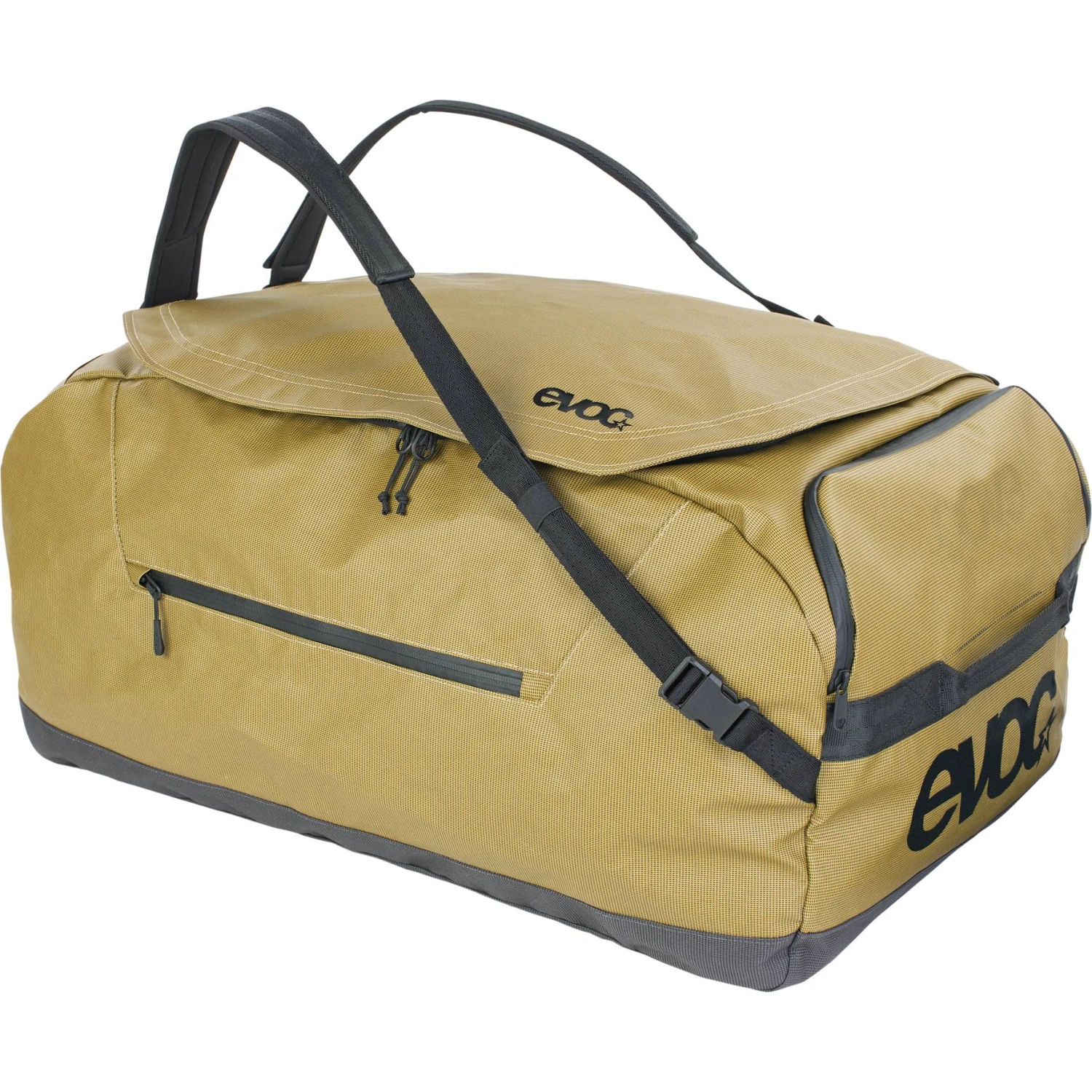 EVOC Duffle Bag 100L Traveling Bag - Curry/Black 3 EVOC Duffle Bag 100L Traveling Bag - Curry/Black