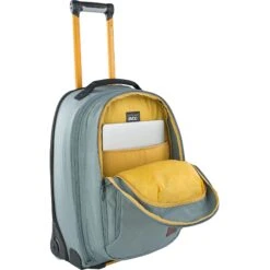 EVOC Terminal Bag 40L + 20L Trolley + Backpack - Steel -Zwemuitrusting evoc terminal bag 40 20 div 12 1084462
