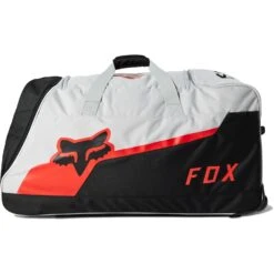 Fox Racing FOX Efekt Shuttle 180 Reistas Met Wielen - Fluorescent Red -Zwemuitrusting fox efekt shuttle 180 roller bag fluorescent red 1 1495156