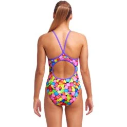 Funkita Diamond Back Badpak Meisjes - Bubble Tea -Zwemuitrusting funkita girls diamond back one piece swimsuit bubble tea 4 1432493
