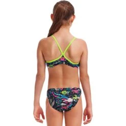 Funkita Racerback Eco Bikini Meisjes - Hippy Dippy -Zwemuitrusting funkita girls racerback eco bikini hippy dippy 3 1559086