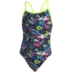 Funkita Single Strap Eco Badpak Meisjes - Hippy Dippy