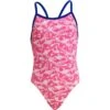 Funkita Single Strap Badpak Meisjes - Beached Bae -Zwemuitrusting funkita girls single strap one piece swimsuit beached bae 1 1559167