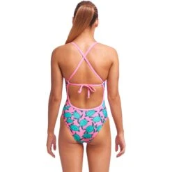 Funkita Tie Me Tight Badpak Meisjes - Paddling Pink -Zwemuitrusting funkita girls tie me tight one piece swimsuit paddling pink 1 1433694