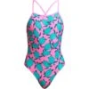 Funkita Tie Me Tight Badpak Meisjes - Paddling Pink -Zwemuitrusting funkita girls tie me tight one piece swimsuit paddling pink 3 1433696
