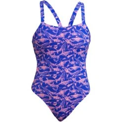 Funkita Brace Free Badpak Dames - Minky Pinky