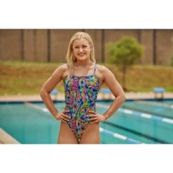 Funkita Single Strap Badpak Dames - Spin The Bottle 16 Funkita Single Strap Badpak Dames - Spin The Bottle -Zwemuitrusting funkita ladies single strap one piece swimsuit spin the bottle 6 1501738
