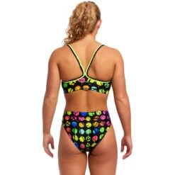 Funkita Sports Bikini Top Dames - Broken Circle -Zwemuitrusting funkita ladies sports bikini top broken circle 3 1502012