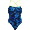 Funkita Strapped In Badpak Dames - Seal Team -Zwemuitrusting funkita ladies strapped in one piece swimsuit seal team 1 1559247
