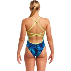 Funkita Strapped In Badpak Dames - Seal Team -Zwemuitrusting funkita ladies strapped in one piece swimsuit seal team 3 1559249