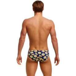 Funky Trunks Classic Eco Zwemslip Heren - You Lemon -Zwemuitrusting funky trunks mens classic briefs eco you lemon 4 1559656
