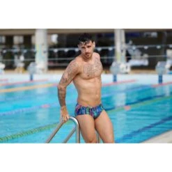 Funky Trunks Sidewinder Trunks Zwembroek Heren - Rain Down -Zwemuitrusting funky trunks mens sidewinder trunks rain down 7 1502358