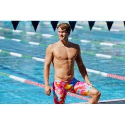 Funky Trunks Training Zwemjammer Heren - Messy Monet -Zwemuitrusting funky trunks mens training jammers messy monet 4 1432925