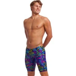 Funky Trunks Training Zwemjammer Heren - Oyster Saucy 9 Funky Trunks Training Zwemjammer Heren - Oyster Saucy -Zwemuitrusting funky trunks mens training jammers oyster saucy 5 1432640