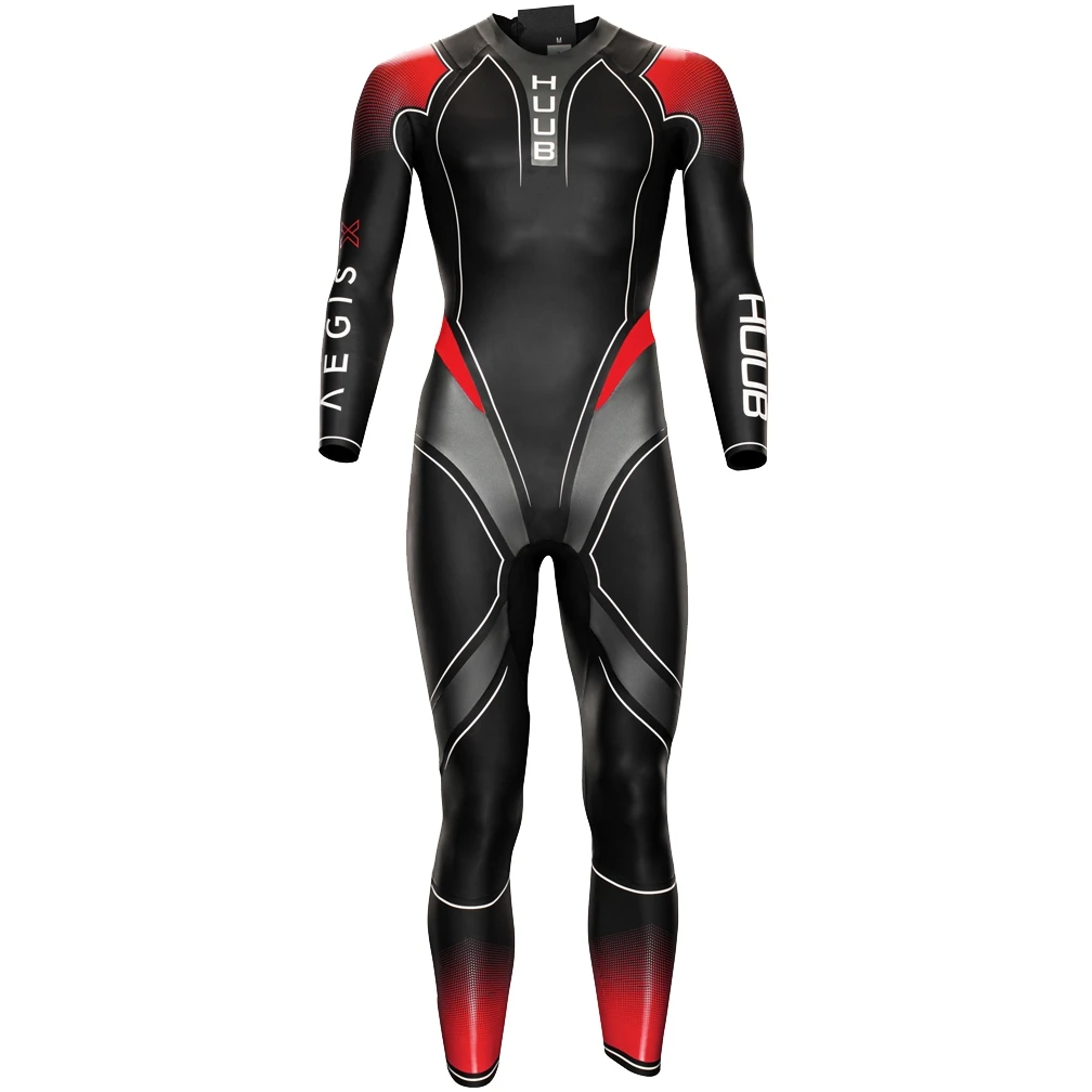 HUUB Design Aegis X 3:5 Wetsuit - Zwart/rood 3 HUUB Design Aegis X 3:5 Wetsuit - Zwart/rood