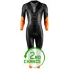 HUUB Design Araya Wetsuit Dames - Zwart/oranje - B-Keus -Zwemuitrusting huub design araya wetsuit women black orange 2nd choice 1568338