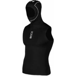 HUUB Design Neopreen Vest Met Capuchon - Zwart -Zwemuitrusting huub design neoprene hooded vest black 2 1426050