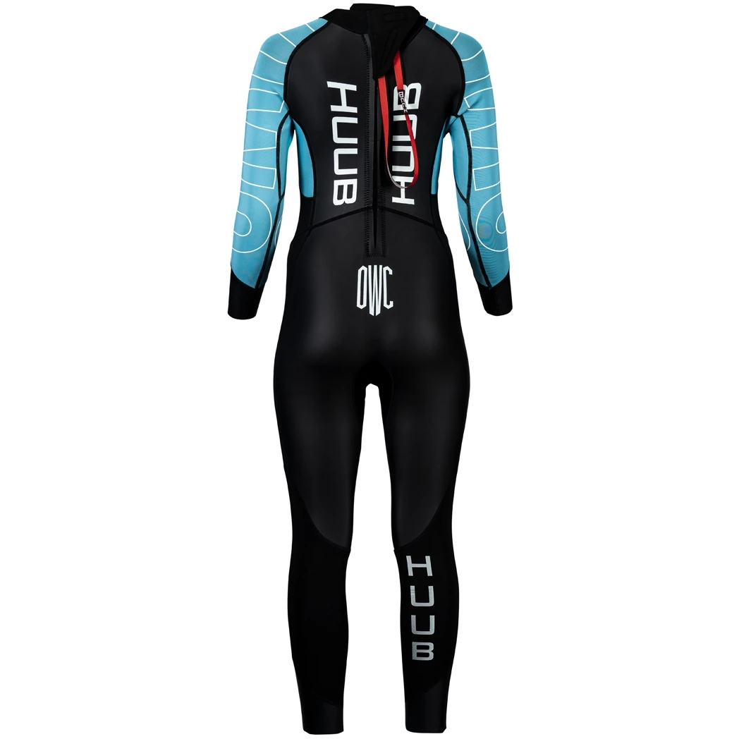HUUB Design OWC Wetsuit Dames - Black/sky Blue 4 HUUB Design OWC Wetsuit Dames - Black/sky Blue - Afbeelding 2