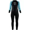 HUUB Design OWC Wetsuit Dames - Black/sky Blue -Zwemuitrusting huub design owc wetsuit women black sky blue 2 1437220