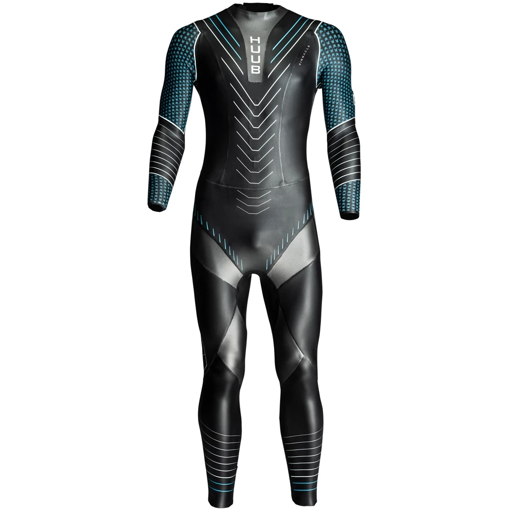 HUUB Design Pinnacle NB Wetsuit - Zwart/blauw/zilver 3 HUUB Design Pinnacle NB Wetsuit - Zwart/blauw/zilver