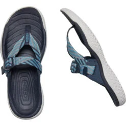 KEEN Solr Toe Post Women's Sandal - Navy / Blue Mist -Zwemuitrusting keen solr toe post sandal navy blue mist 1022510 2 817399