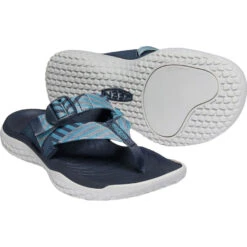 KEEN Solr Toe Post Women's Sandal - Navy / Blue Mist -Zwemuitrusting keen solr toe post sandal navy blue mist 1022510 5 817402