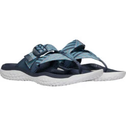 KEEN Solr Toe Post Women's Sandal - Navy / Blue Mist -Zwemuitrusting keen solr toe post sandal navy blue mist 1022510 6 817403