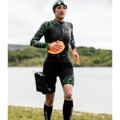 Orca Beginner Paddles - High Vis Orange -Zwemuitrusting orca beginner paddles high vis orange 21 1479484