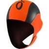 Orca High Visibility Neoprene Swimcap - High Vis Orange -Zwemuitrusting orca high visibility neoprene swim cap high vis orange 1 968447