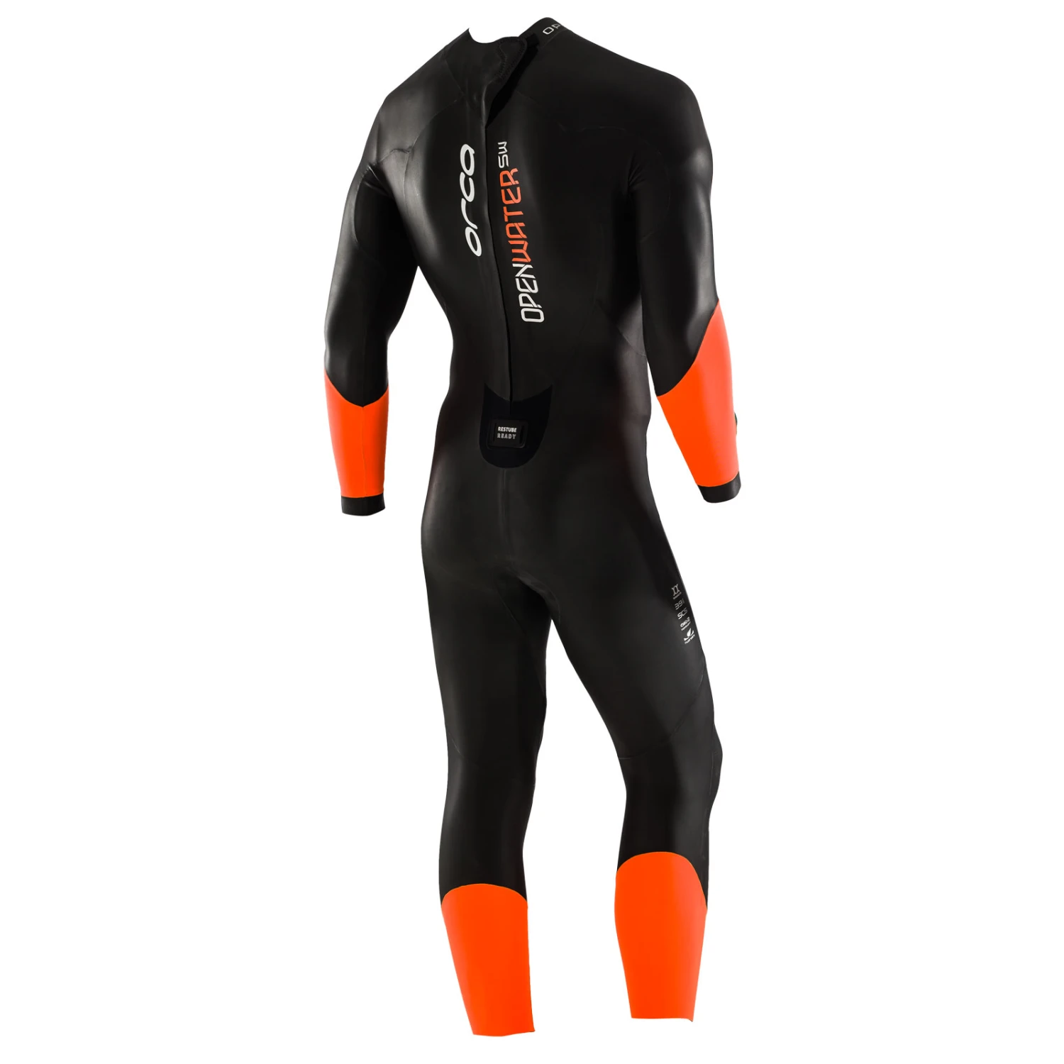 Orca Open Water SW Heren Wetsuit - Black/orange 4 Orca Open Water SW Heren Wetsuit - Black/orange - Afbeelding 2